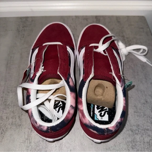 VANS - 4.5 MENS / 6 WOMENS - GRUNGE WASH - COMFYCUSH OLD SKOOL - MULTI / TIEDYE - Picture 5 of 7